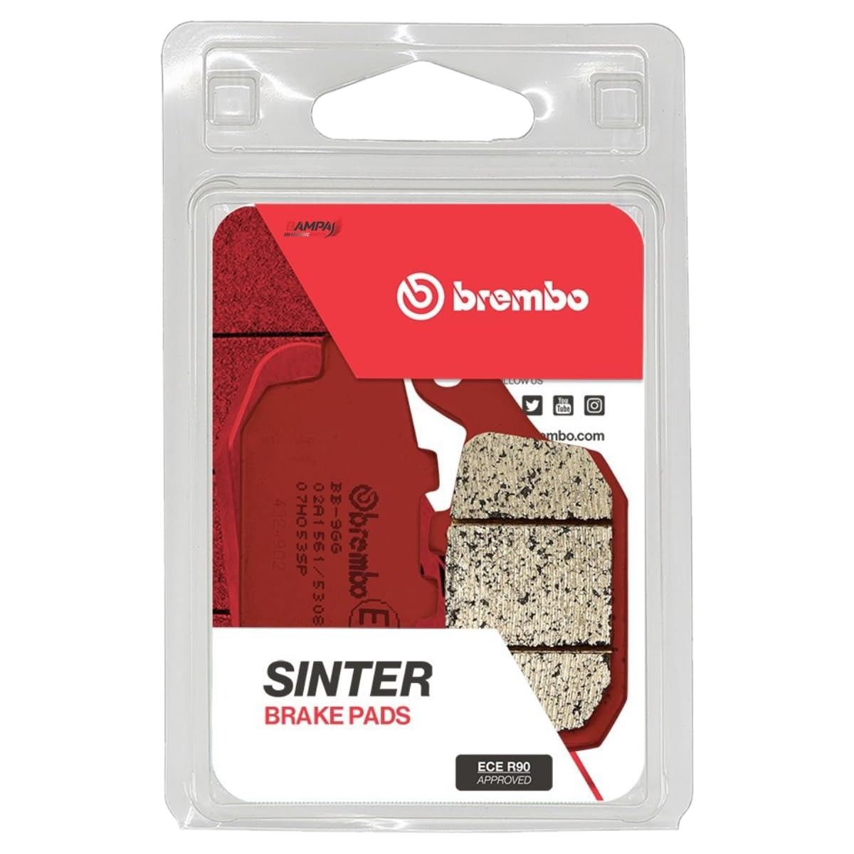 Pastilha de Freio Brembo Prime 07HO53SP para Motocicleta: Segurança e Performance Superior