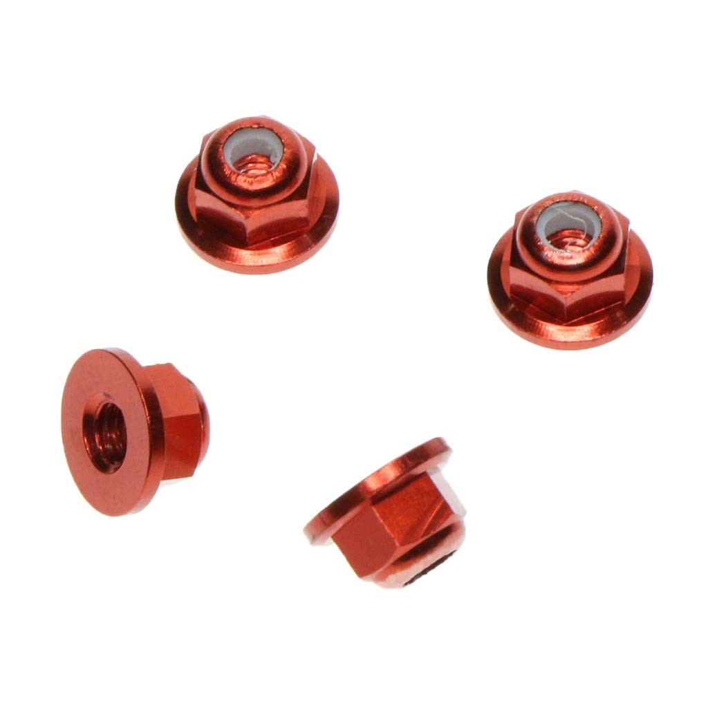 4 Porcas de Metal Vermelhas para Carro RC K949 10248: Durabilidade e Performance