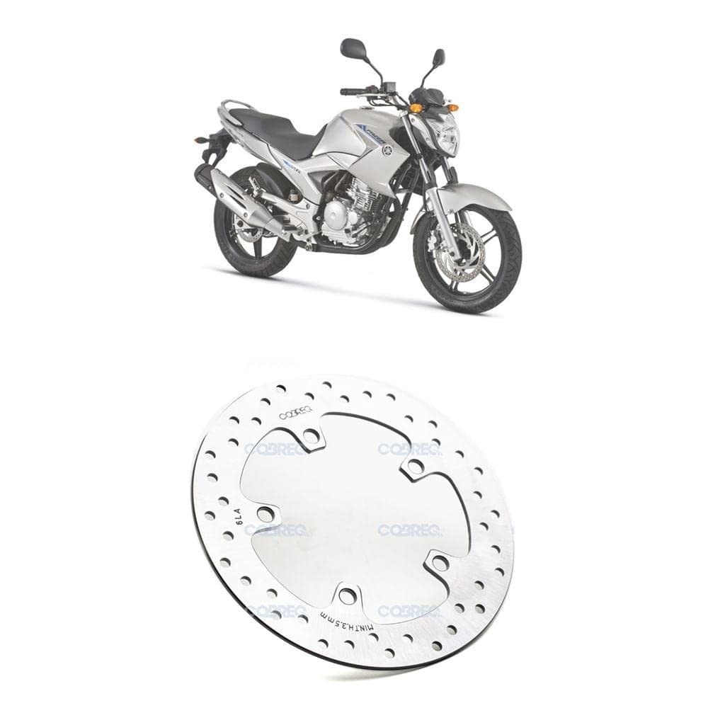 Disco de Freio Traseiro Cobreq Yamaha YS 250 Fazer: Segurança e Performance para Sua Moto