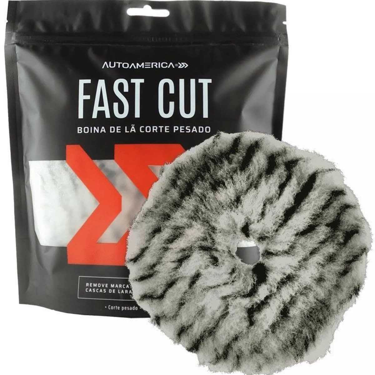 Boina de Lã Fast Cut 5" - Alta Performance para Acabamentos Profissionais