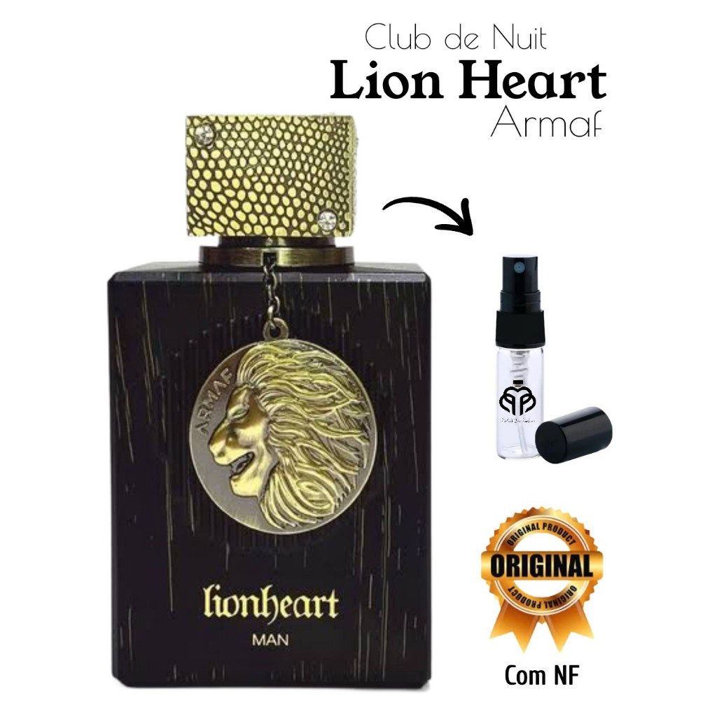 Perfume Club De Nuit Lionheart Man Armaf: Coragem em Fragrância