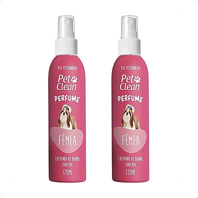 Perfume Pet Clean Fêmea: Frescor e Aroma para Sua Pet!