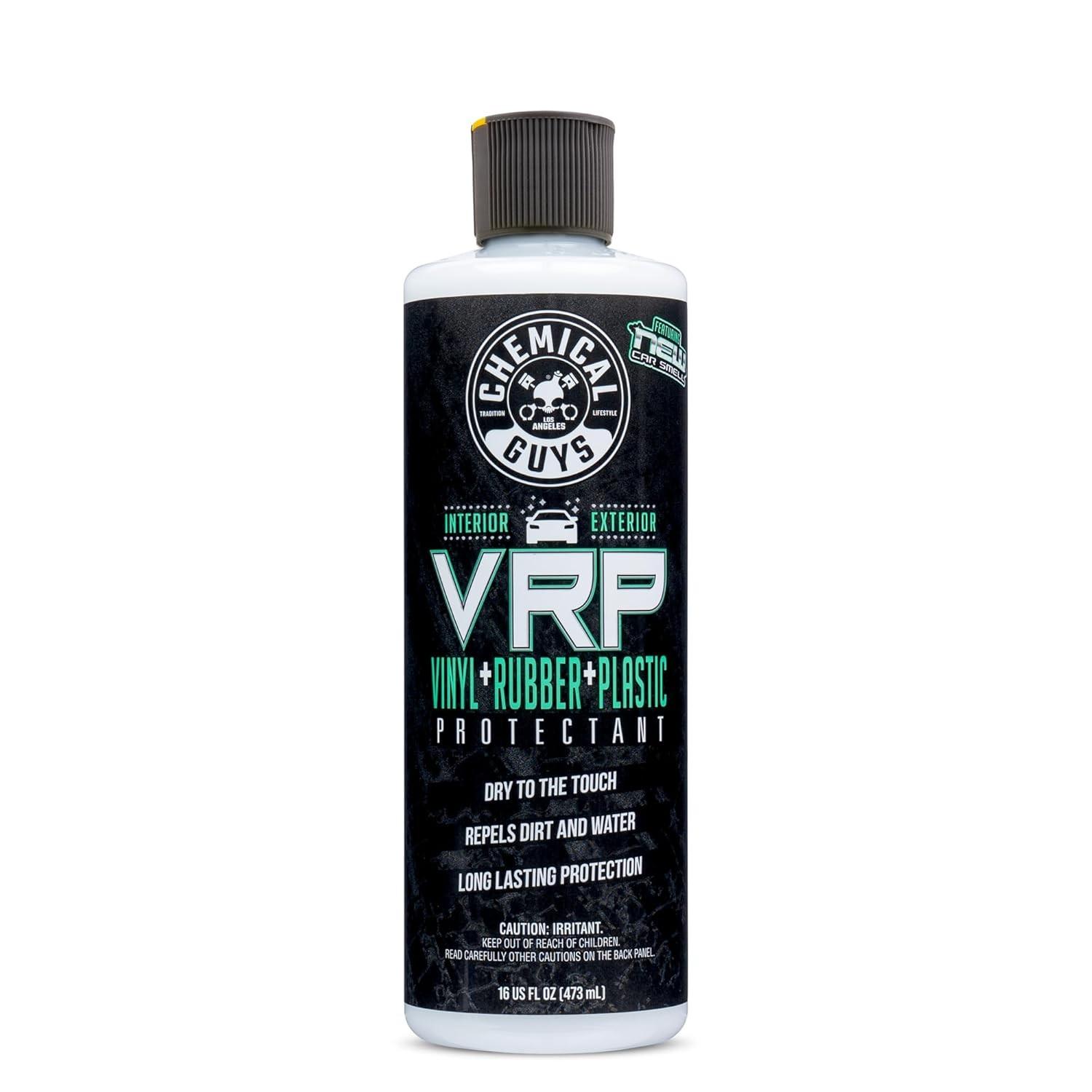Chemical Guys VRP: Perfume de Carro Novo + Proteção Premium para Vinil, Borracha e Plástico