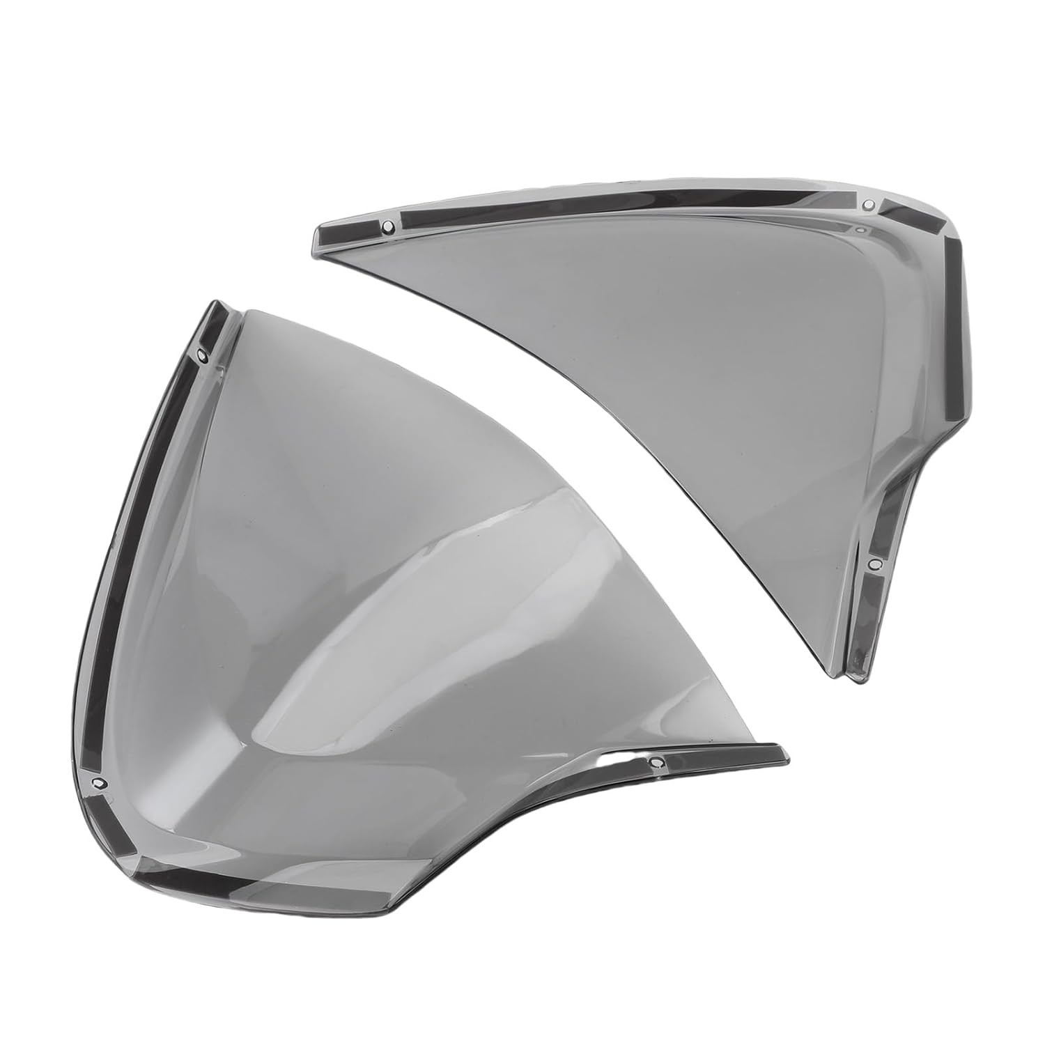 Protetor Lateral de Perna para Motocicleta - Defletor de Vento Frontal Esquerdo para Modelos 2021-2024