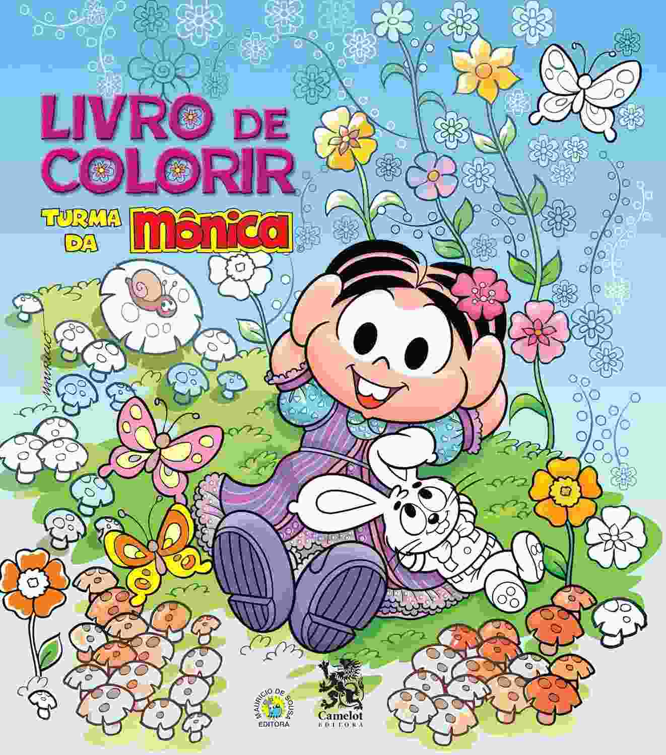 Livro de Colorir Turma da Mônica: Liberte a Criatividade com Seus Personagens Favoritos!