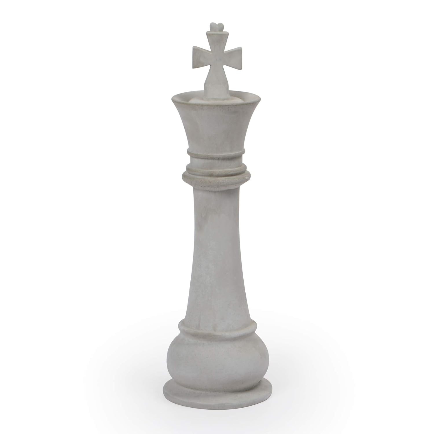 Ornamento de Cimento Rei - Decore com Estilo e Personalidade