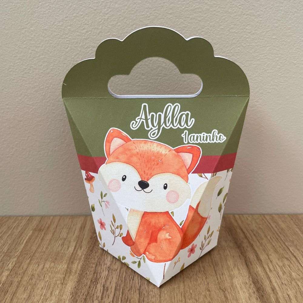 Bosque Encantado: Kit Caixas Personalizadas