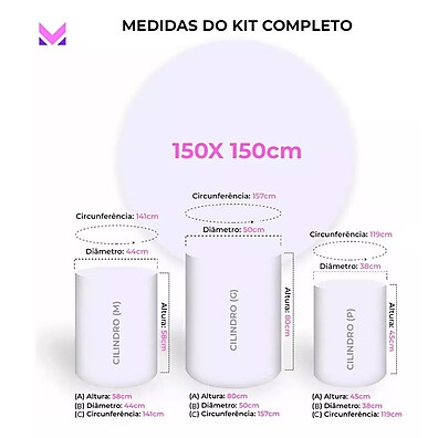 Decore Sua Festa: Painel Redondo + Capas de Cilindro Personalizadas 🎨