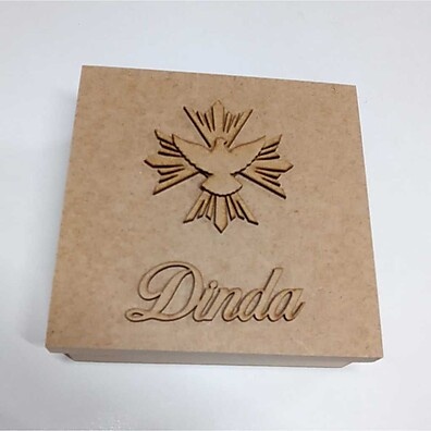 Lembrancinha Batizado/Crisma: Kit MDF Personalizável