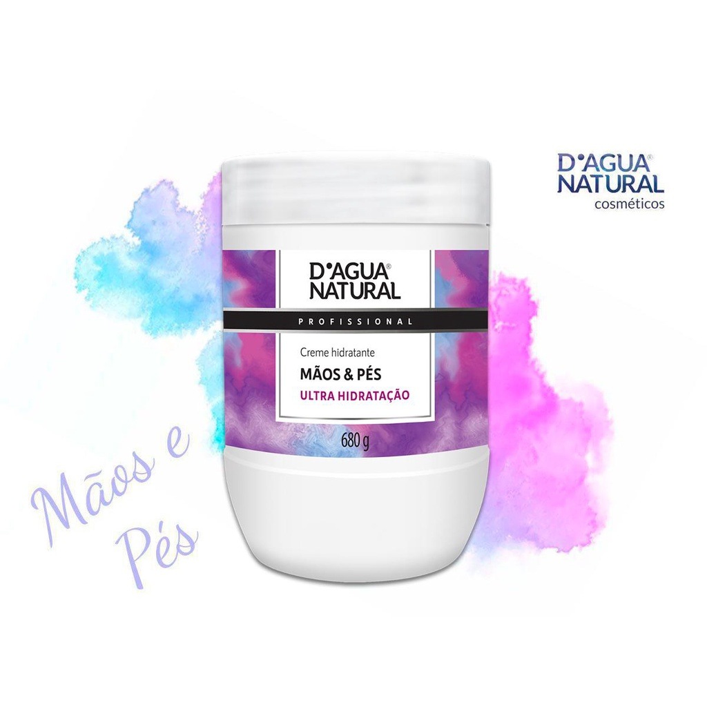 Dagua Natural: Hidratação Profunda para Mãos e Pés