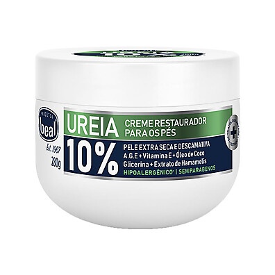 Pés Macios: Creme Ureia 10% Ideal
