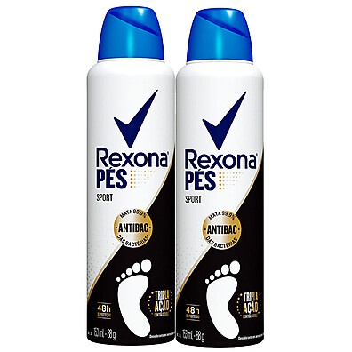 Pés Secos e Protegidos: Kit Rexona Sport 2 Unidades