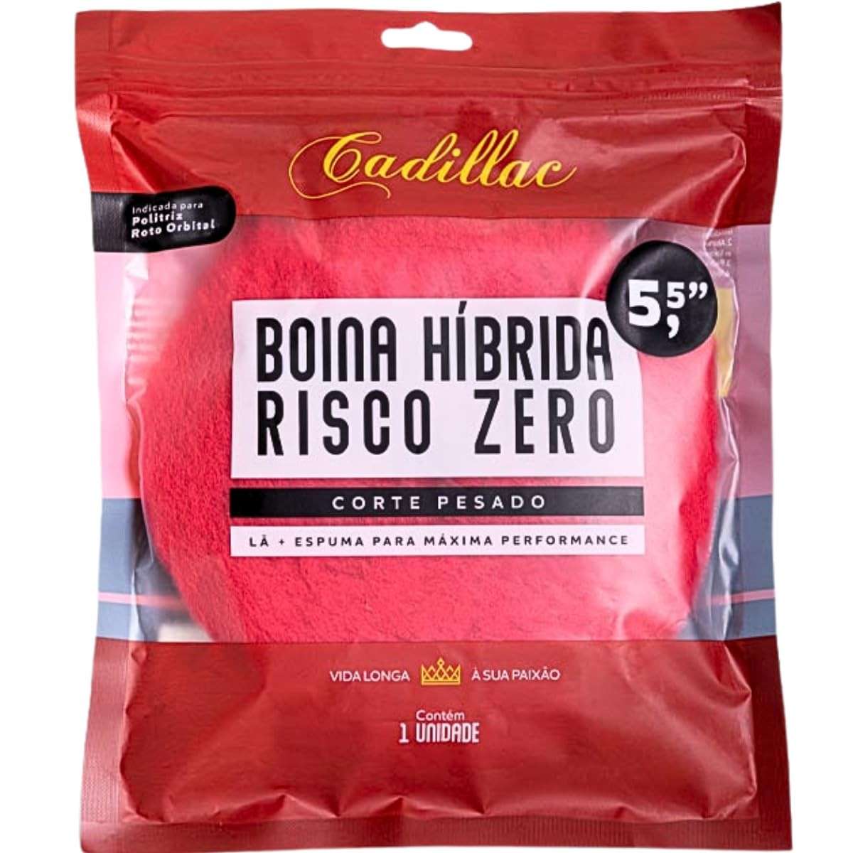 Boina Híbrida Cadillac Risco Zero: Corte Pesado e Acabamento Impecável