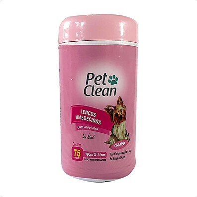 Pet Clean: Lenços Umedecidos para Cães e Gatos