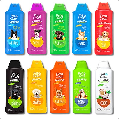Pet Clean: Shampoo e Condicionador 2 em 1