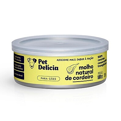 Pet Delícia Sabor Cordeiro: Molho Natural Irresistível!