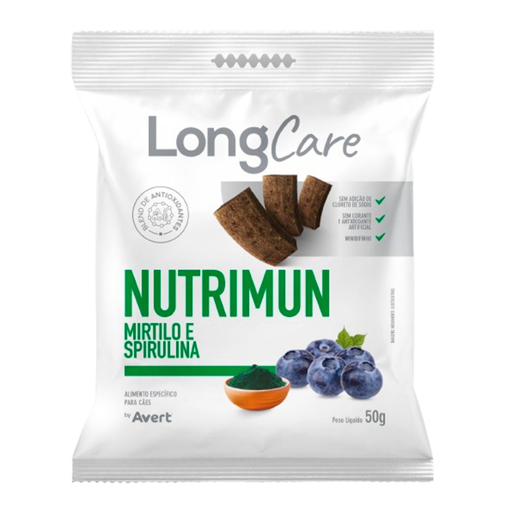 Petisco Nutrimun Mirtilo Avert: Imunidade e Sabor!