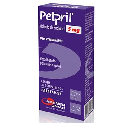 Petpril 5mg: Alívio Cardíaco para Cães e Gatos