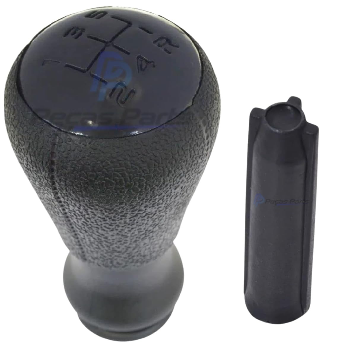 Manopla de Câmbio Bola Preta para Peugeot 206, 207 e SW (2000-2014)