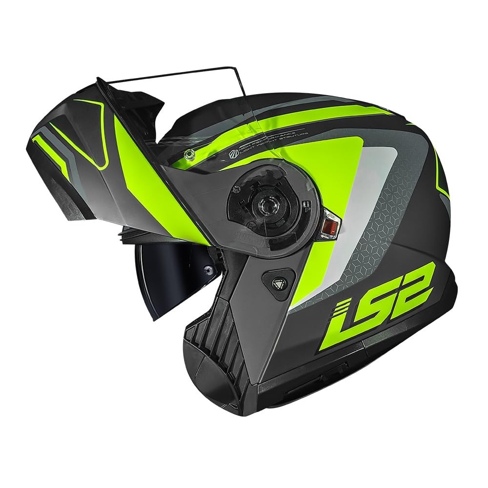 Capacete LS2 FF908 Strobe II Phantom: Estilo, Segurança e Conforto para Sua Pilotagem