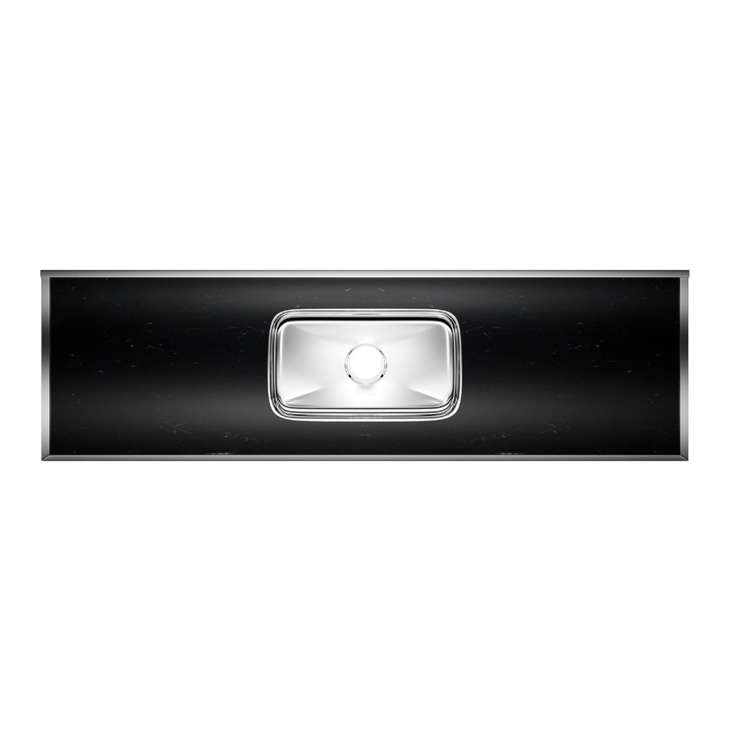 Pia Cozinha Inox Preto 200cm: Design e Proteção!