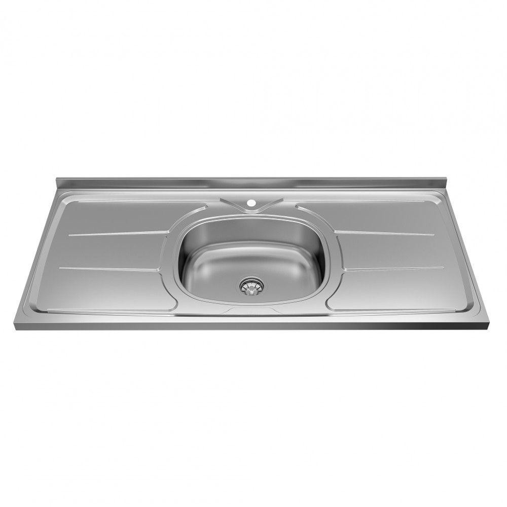 Pia de Cozinha Inox 1,20m Bali: Beleza e Praticidade