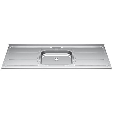 Pia de Cozinha Inox 180cm Ghel Plus: Elegância e Praticidade