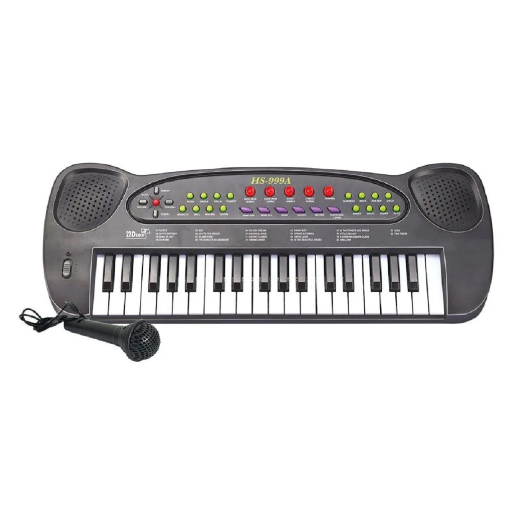 Piano com Microfone Infantil: Diversão Musical!