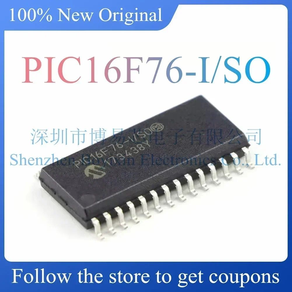 PIC16F76-I/SO: Microcontrolador Essencial