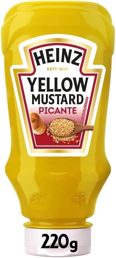 Mostarda Amarela Heinz Picante 220g