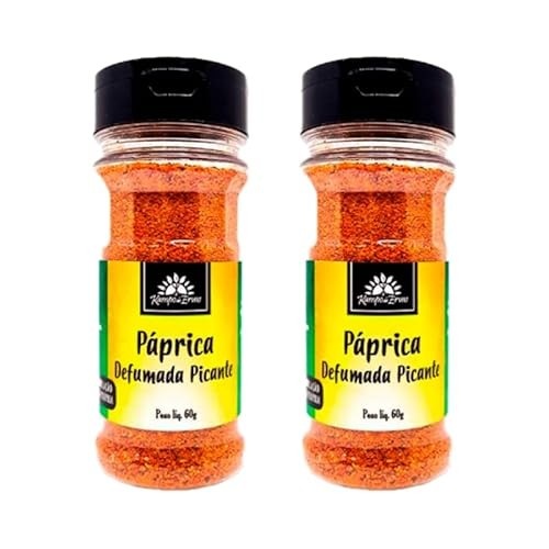 Kit 2X: Páprica Picante e Defumada Kampo de Ervas 60g