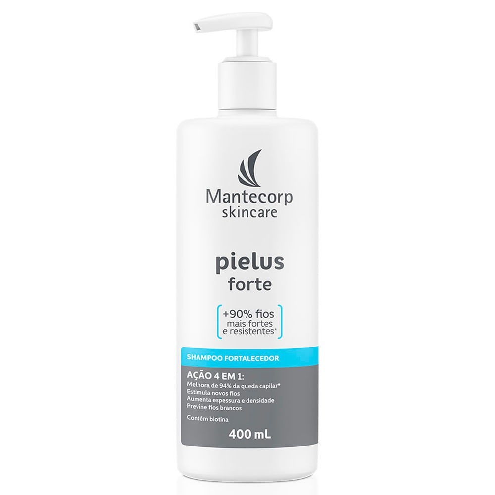 Pielus Forte: Shampoo 4 em 1 para Cabelos Fortes
