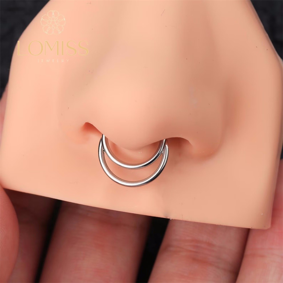 Piercing Argola Aço Cirúrgico 18k: Estilo e Segurança