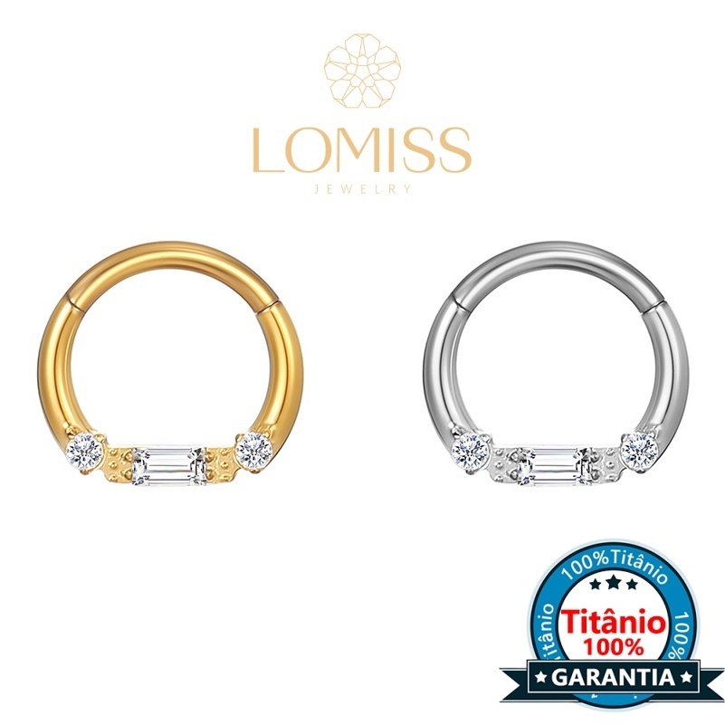 Piercing Argola Titânio G23: Elegância e Segurança