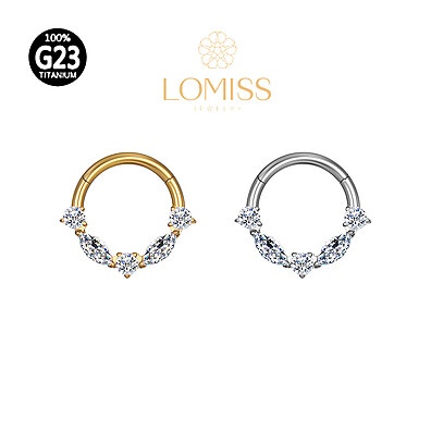 Piercing Argola Titânio Zircônia: Estilo e Conforto