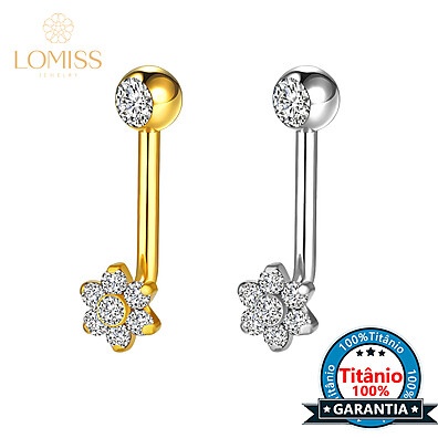 Piercing Íntimo Titânio Flor: Beleza e Segurança