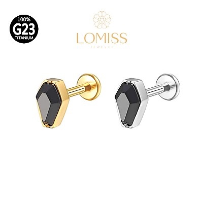 Piercing Labret Titânio G23: Design e Conforto