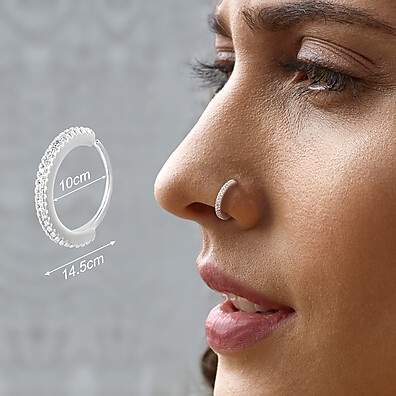 Piercing Nariz Prata 925: Elegância e Brilho