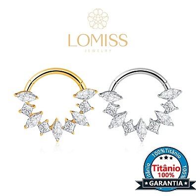 Piercing Septo Titânio Zircônia: Elegância e Segurança