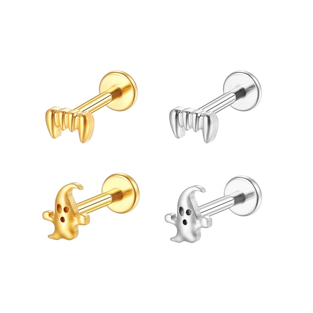 Piercing Titânio Fantasma: Kit 2 Peças!