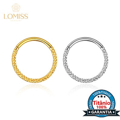 Piercing Titânio G23: Nariz, Daith, Septo e Mais!