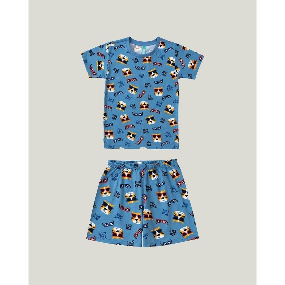 Pijama de Tigre Malwee Kids: Conforto e Estilo!