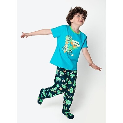 Pijama Dino Miami Puket: Conforto e Estilo!