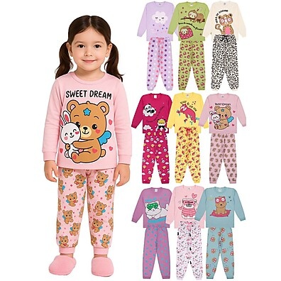 Pijama Infantil Menina: Conforto e Estilo!