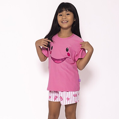 Pijama Rosa Nina Kids: Conforto e Magia!