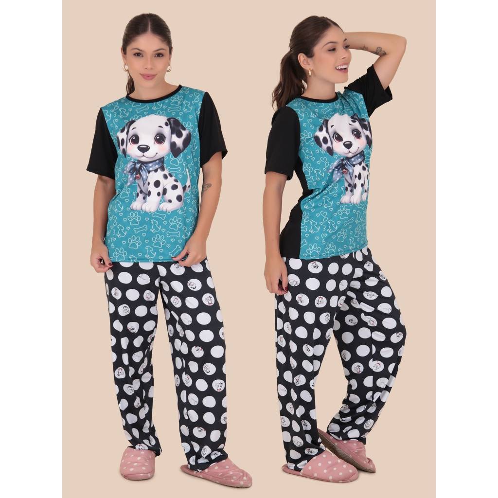Pijama Virginia: Conforto o Ano Todo!