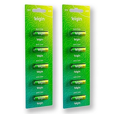 Pilha 23A Elgin: Energia Duradoura para Seus Dispositivos!