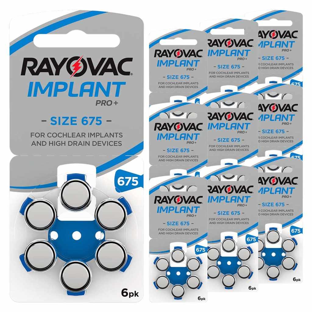 Pilha 675 Rayovac: Energia para seu Implante Coclear