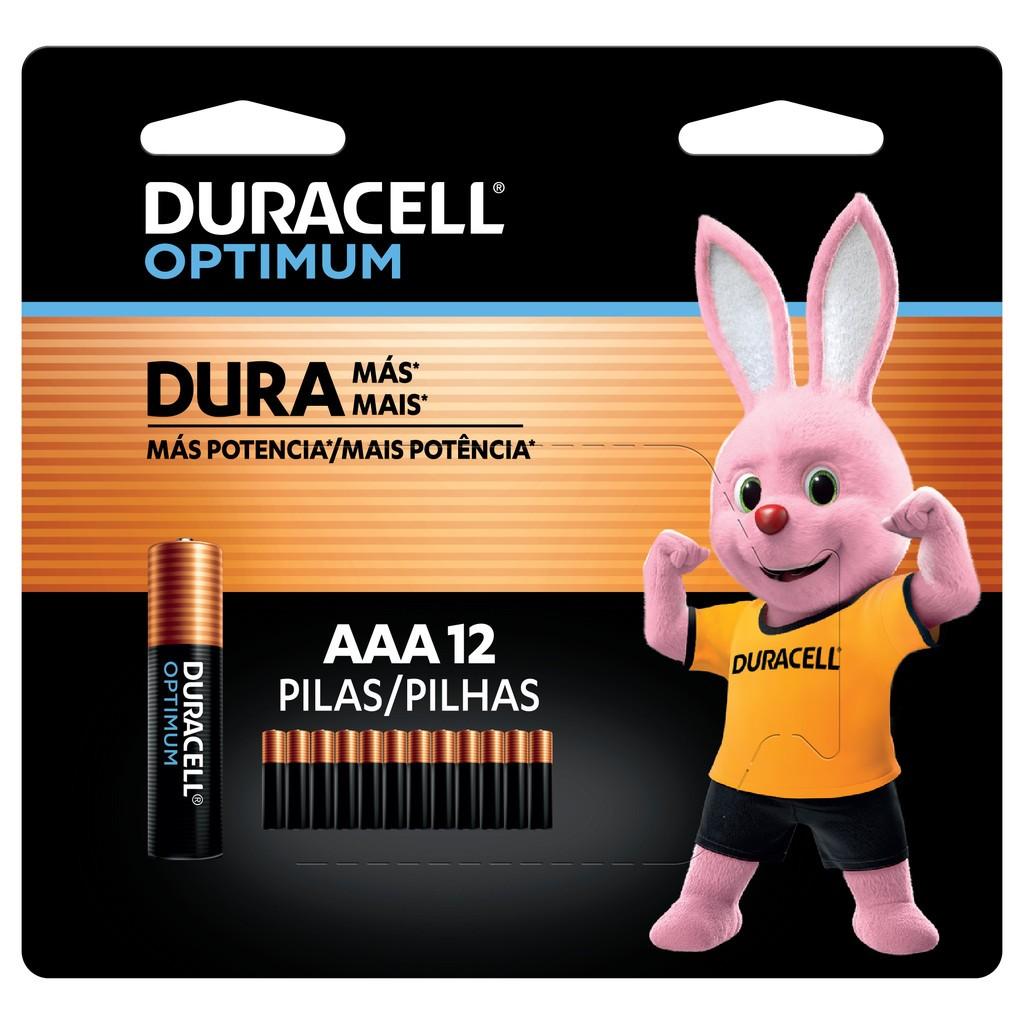 Pilha Duracell Optimum AA: +Energia e Duração!