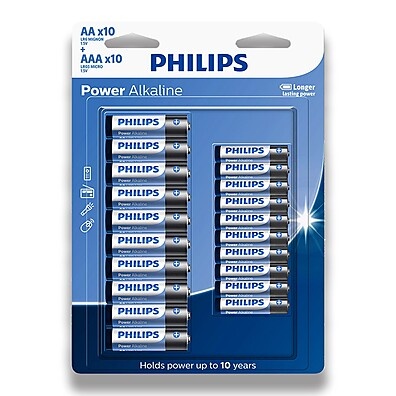 Pilha Philips AAA e AA: Energia Duradoura!